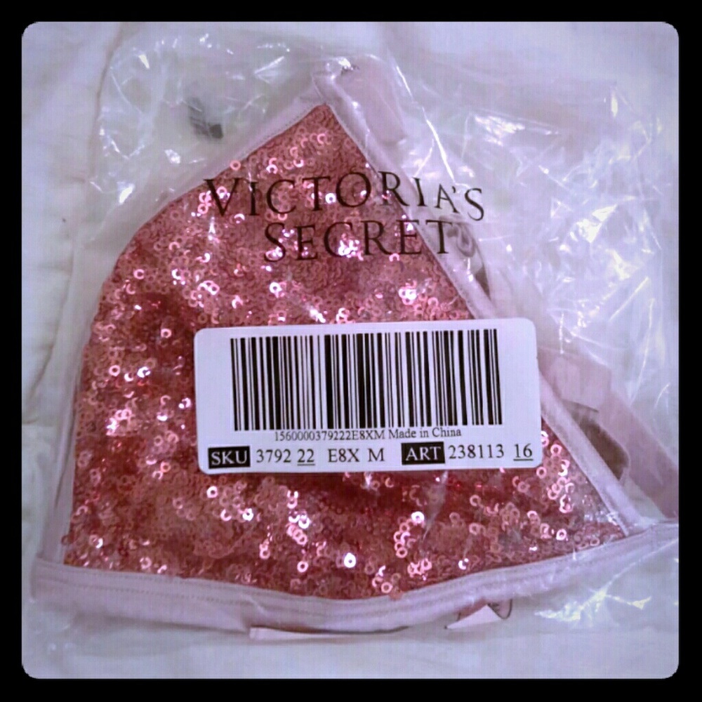 ⏳LAST DAY! NWT Victoria secret sequin bralette